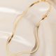 18k gold plated Snake chain Necklace, Wholesale Brass jewelry